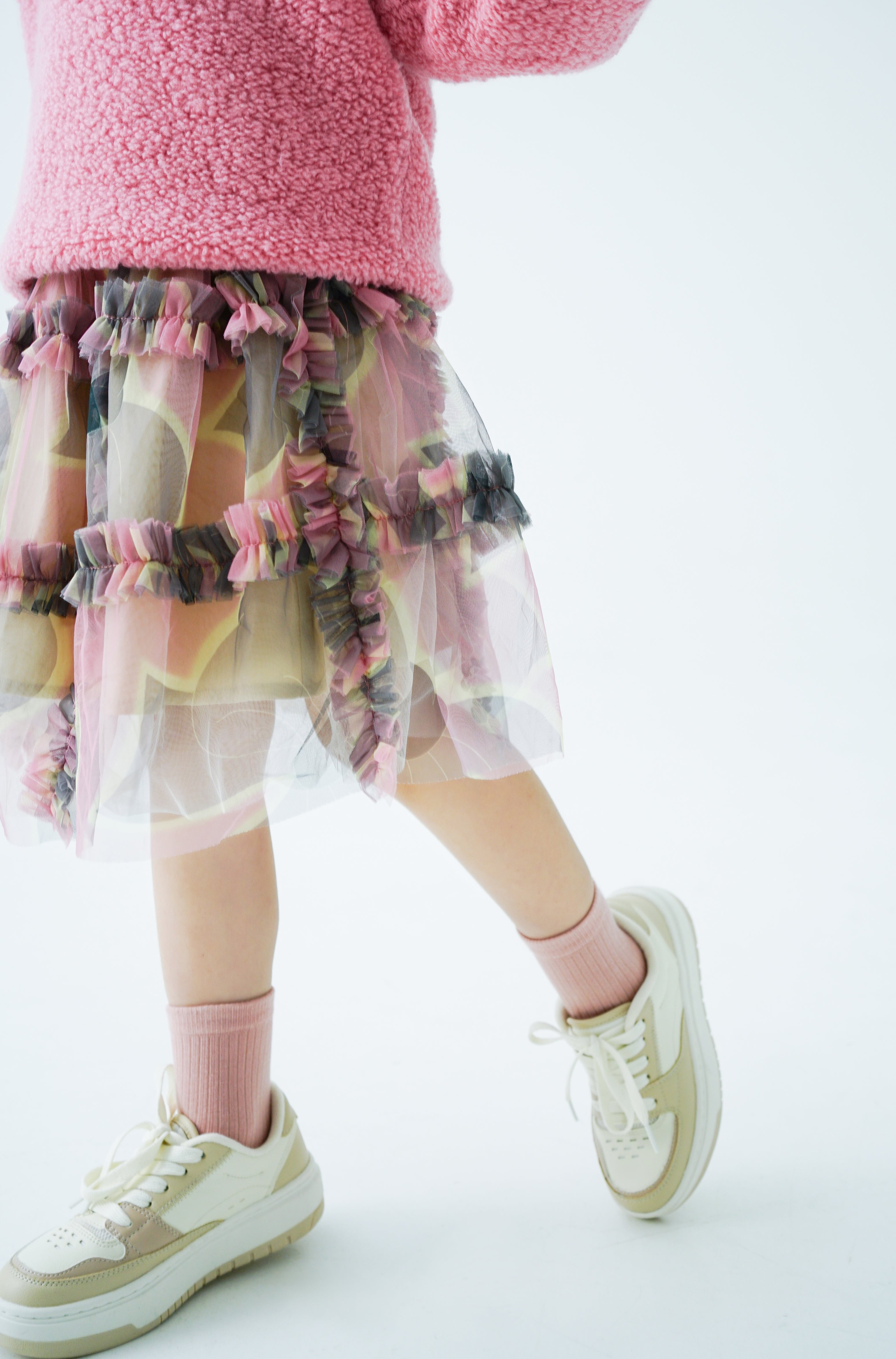 Lace Skirt Pink KSK2310A21