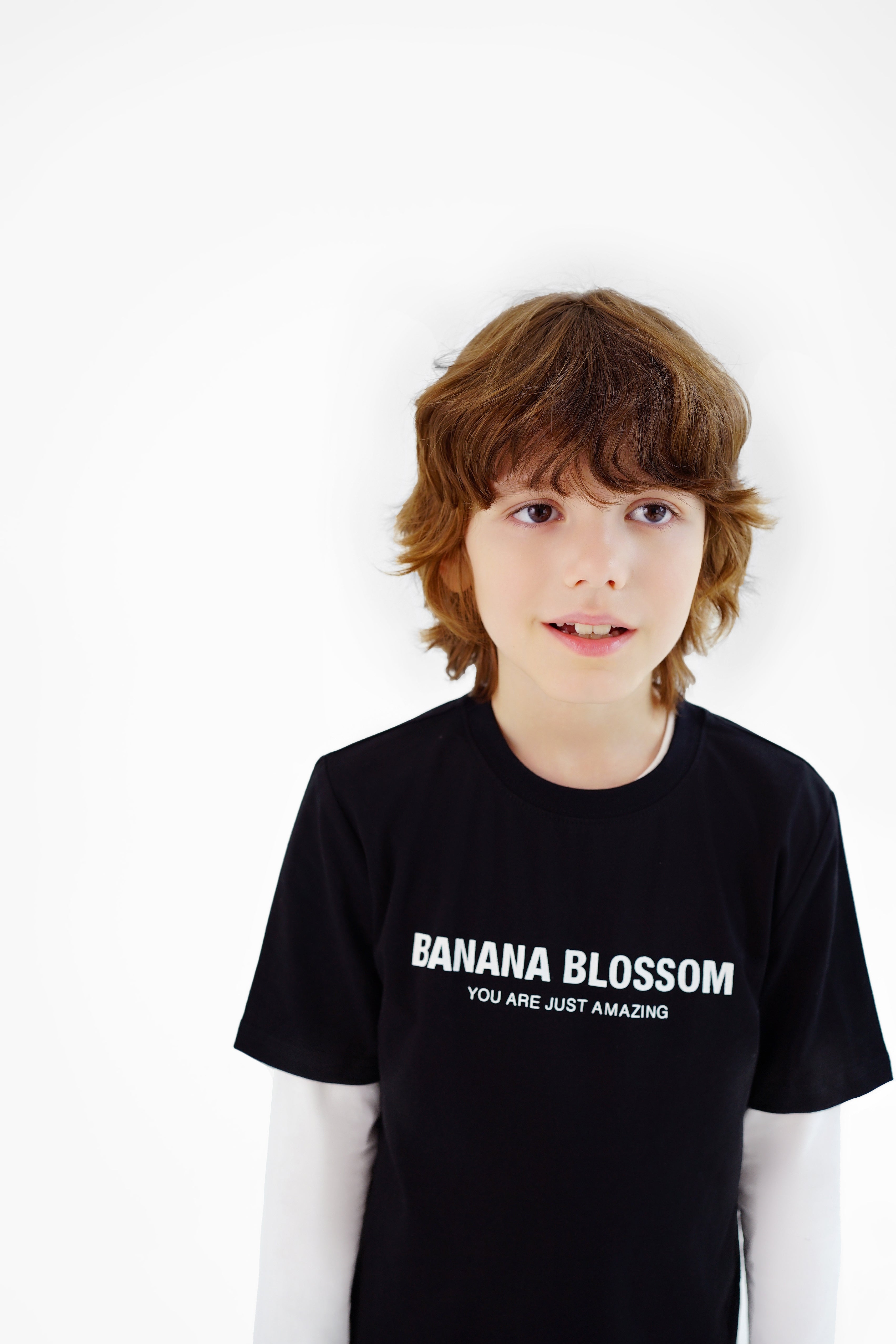 Banana Blossom Logo Tee Black