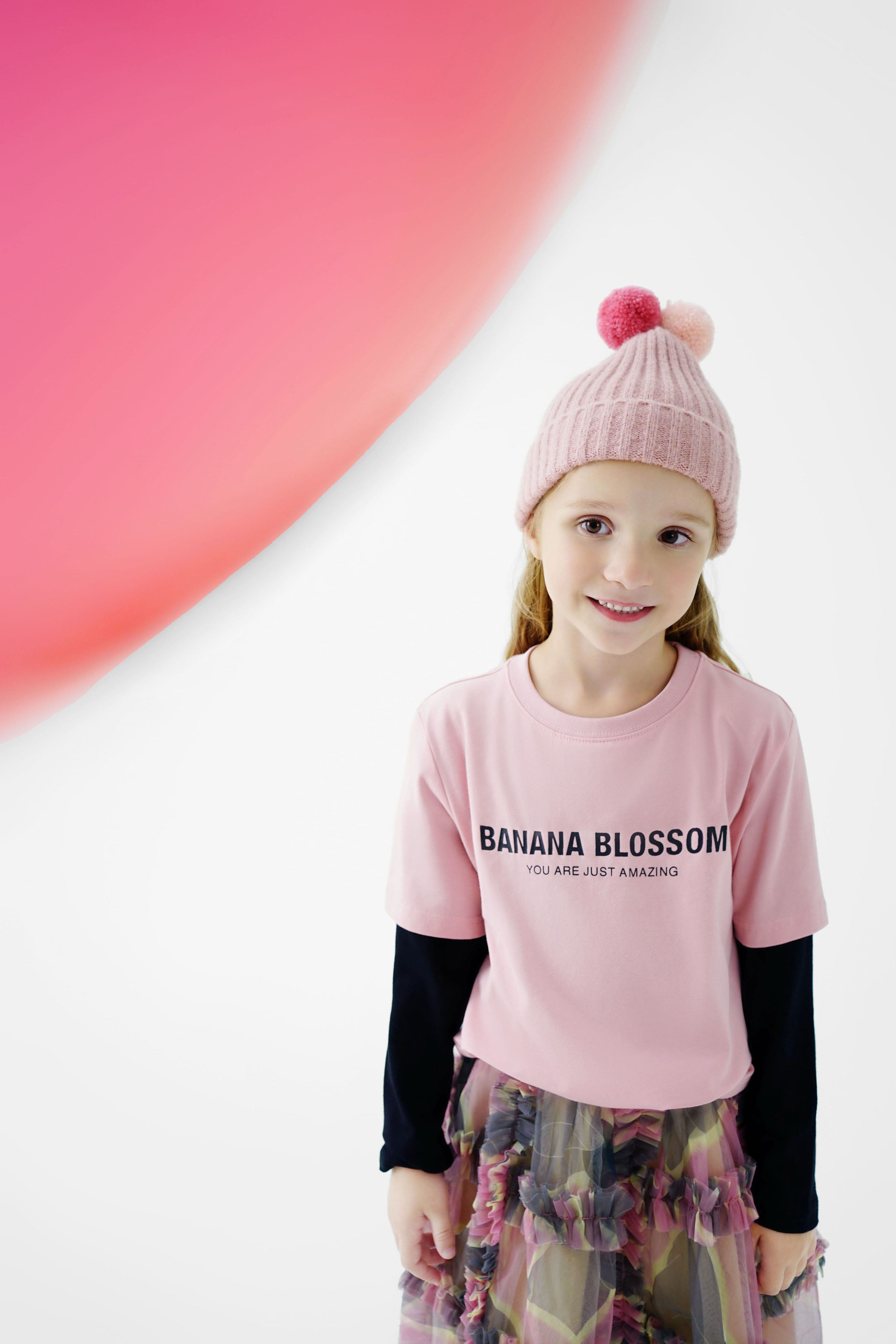 Banana Blossom T 恤 粉色